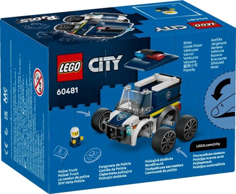 LEGO City 60481 - Pojazdy - Ciężarówka policyjna