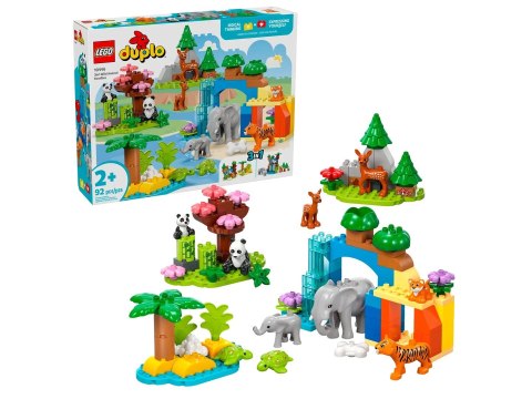 LEGO Duplo 10446 - Rodziny dzikich zwierząt 3 w 1
