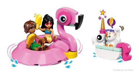 LEGO Friends 42658 - Impreza na basenie z jednorożcem i flamingiem