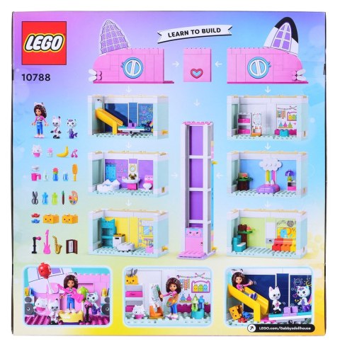 LEGO Gabby's Dollhouse 10788 - Koci domek Gabi