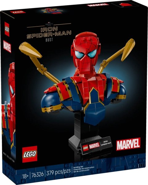 LEGO Marvel Super Heroes 76326 - Popiersie Iron Spider-Mana