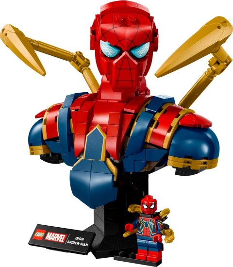 LEGO Marvel Super Heroes 76326 - Popiersie Iron Spider-Mana