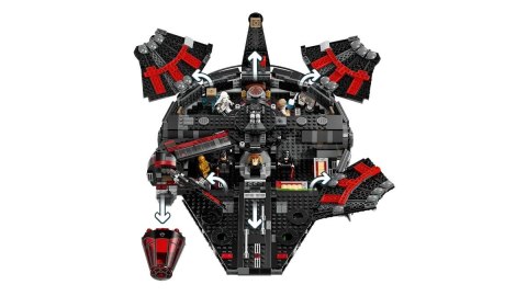 LEGO Star Wars 75389 - Mroczny Sokół Millennium