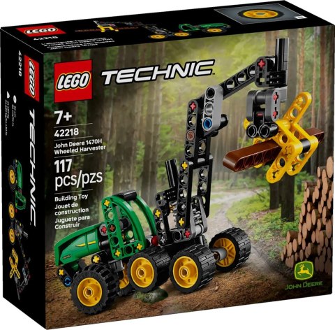LEGO Technic 42218 - Harwester kołowy John Deere 1470H