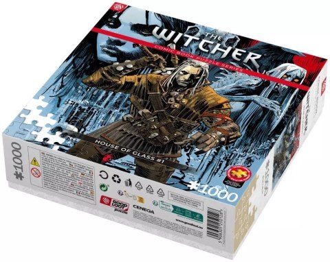 Puzzle Good Loot Comic Book: The Witcher (Wiedźmin) House of Glass 1000 elementów