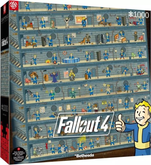 Puzzle Good Loot Gaming Puzzle: Fallout 4 Perk Poster 1000 elementów