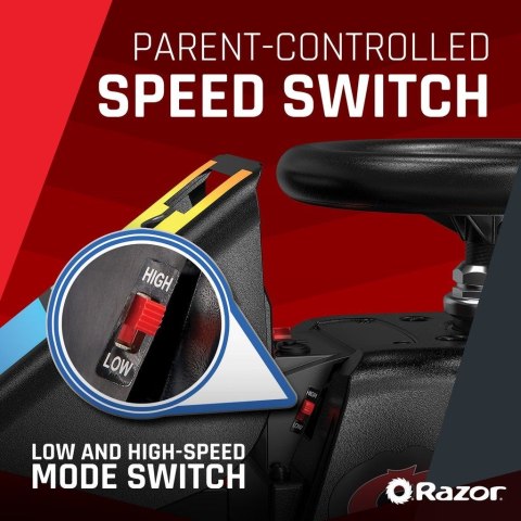 Pojazd elektryczny do driftu Razor Crazy Cart Shift (20173803)