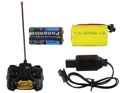 Wysoki Dźwig Żuraw Budowlany 90 cm Pilot R/C Wieża Eiffla LEAN Toys