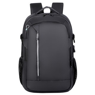 Plecak Miejski USB Kieszeń Na Laptopa Odblaski 16L 45cm LEAN