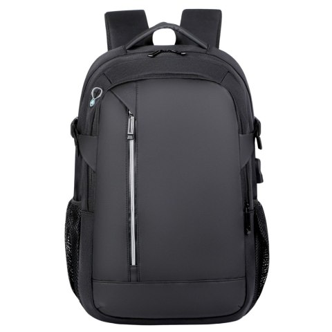 Plecak Miejski USB Kieszeń Na Laptopa Odblaski 16L 45cm LEAN