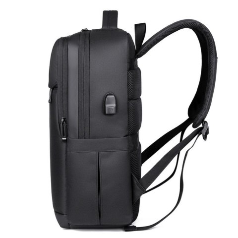 Plecak Miejski USB Kieszeń Na Laptopa Odblaski 16L 45cm LEAN