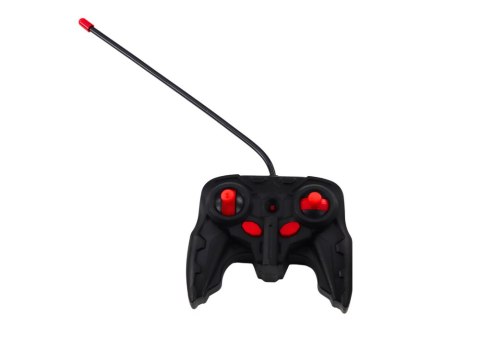 Samochód R/C Policyjny 2w1 Auto Robot Dźwięki Światła LEAN Toys