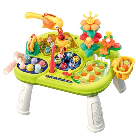 Wielofunkcyjna Tablica Stolik Interaktywny Dla Malucha Gry Zręcznościowe LEAN Toys