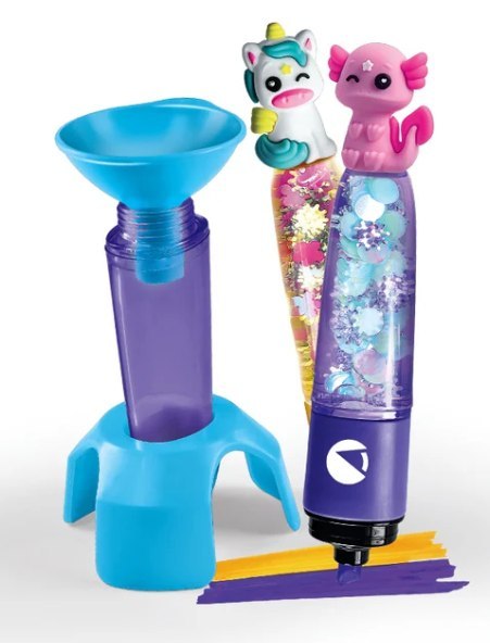 Idea Art Zestaw Mini Fabryka Markerów Zakreślaczy Magiczne Zwierzęta Clementoni 18167 Clementoni