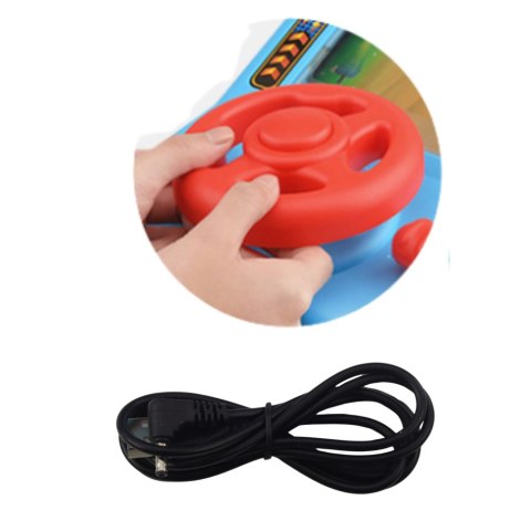 Interaktywny Symulator Jazdy Kierownica Zmiana Prędkości Dźwięki LEAN Toys