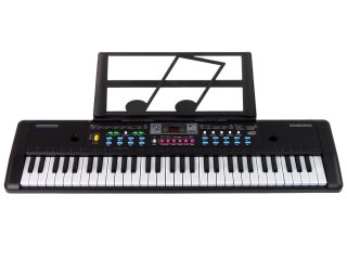 Keyboard MQ-6112 Mikrofon Uchwyt Na Nuty 61 Klawiszy LEAN Toys