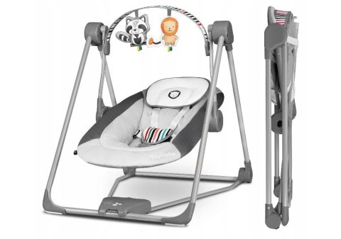 Leżaczek Otto Cozy szary Lionelo