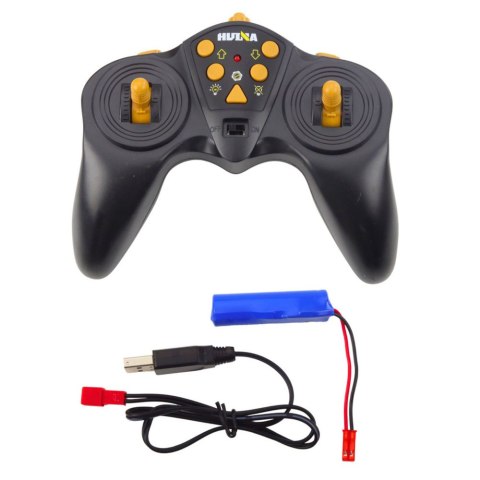 Ciężarówka Budowlana Betoniarka Z Pompą Huina Metalowa 1:18 HUINA