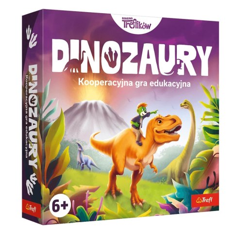 Gra edukacyjna Dinozaury Rodzina Treflików Trefl 02912 Trefl Gry