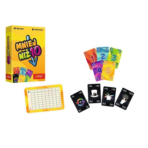 Gra karciana Mniej niż 10 Trefl 02880 Trefl Gry