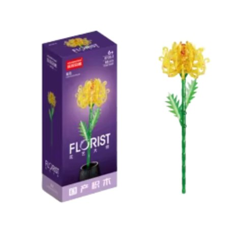 Klocki Konstrukcyjne Kwiat Kompozycje 60-150 el. Mix LEAN Toys