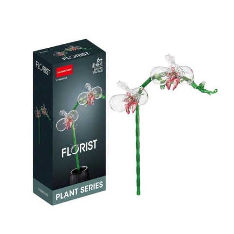 Klocki Konstrukcyjne Kwiat Kompozycje 60-150 el. Mix LEAN Toys