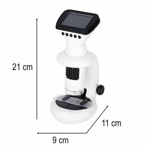 Mikroskop cyfrowy elektroniczny wifi USB ekran LCD 200x 1000x akcesoria Kik Sp. z o. o. Sp. k.