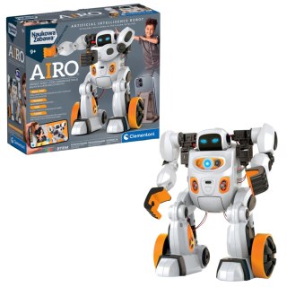 Naukowa Zabawa Zestaw Robot Airo Język Polski Clementoni 50819 Clementoni