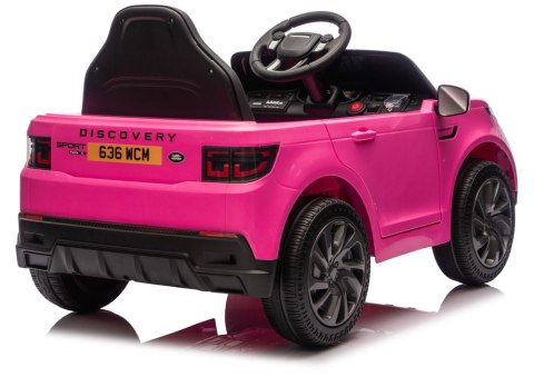 Pojazd Na Akumulator Land Rover Discovery DLS-K06 Różowy LEAN CARS