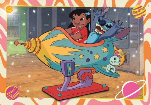 Puzzle 2x60 Super Color DISNEY STITCH Clementoni 24822