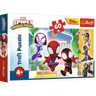 Puzzle - 60 - W świecie Spidey'a - Trefl 17371