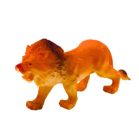 Zestaw Figurki Dzikie Zwierzęta Safari Panda Żyrafa Lew Hipopotam 4 szt. LEAN TOYS