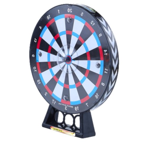 Zestaw Pistolet Laserowy Z Tarczą Gra Strzelecka Światła Dźwięki LEAN Toys