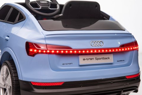 Auto Na Akumulator Audi E- Tron Niebieskie QLS-6688 LEAN CARS