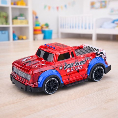 Auto Zdalnie Sterowane RC Terenowe Pająk Światła Czerwone LEAN Toys