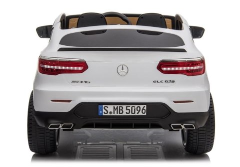 Auto na Akumulator Mercedes GLC 63S Biały LEAN CARS
