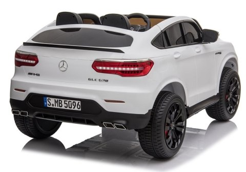 Auto na Akumulator Mercedes GLC 63S Biały LEAN CARS