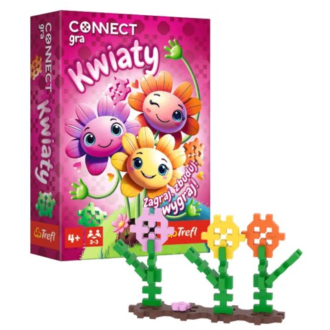 Gra dla dzieci Connect Kwiaty Trefl 02887