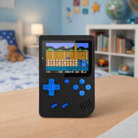 Gra Elektroniczna Konsola Retro 108w1 Ekran LCD Czarna LEAN Toys