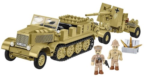 Klocki Sd.Kfz.8 Towing 8.8 cm Flak 36, 975 elementów Cobi Klocki