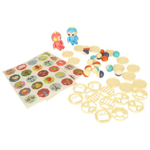 Klocki magnetyczne magnetic sticks marble tor kulkowy z dźwiękiem muzyką grający 118 elementów Kik Sp. z o. o. Sp. k.