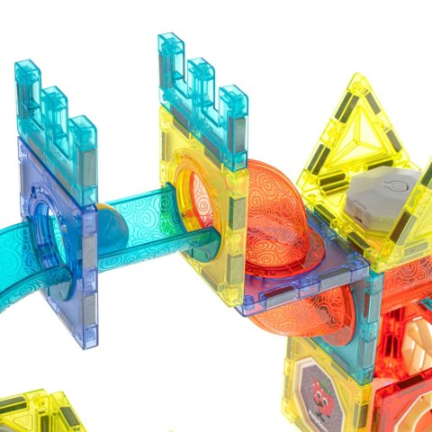 Klocki magnetyczne marble tor kulkowy świecący 75 elementów Kik Sp. z o. o. Sp. k.