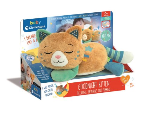 Mruczący Kot Morfeusz Przytulanka Clementoni 17593 Clementoni