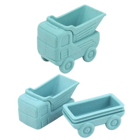 Zabawki Dla Malucha Gumowe Pojazdy Do Rozłączania Zabawy Kąpieli 4 szt. LEAN Toys