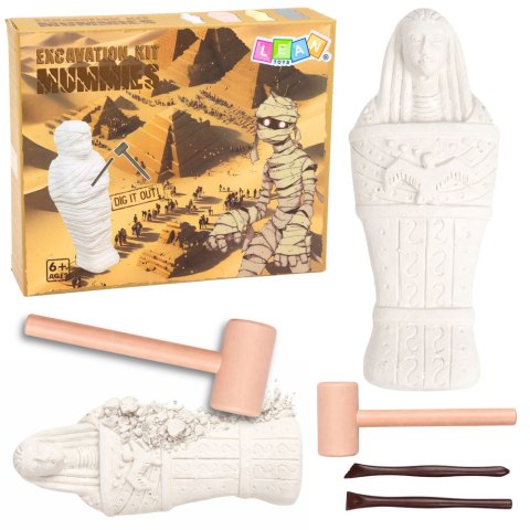 Zestaw Archeologiczny Egipskie Starożytne Wykopaliska Figurki LEAN TOYS