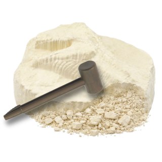 Zestaw Archeologiczny Wykopaliska Kamień z Dinozaurem Figurka Narzędzia LEAN TOYS