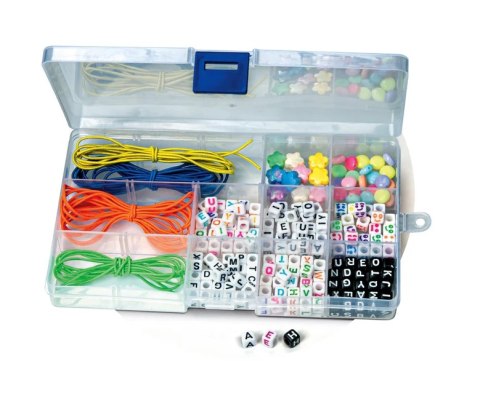 Crazy Chic Zestaw Koralików Bransoletki z Wiadomością Clementoni 18640 Clementoni