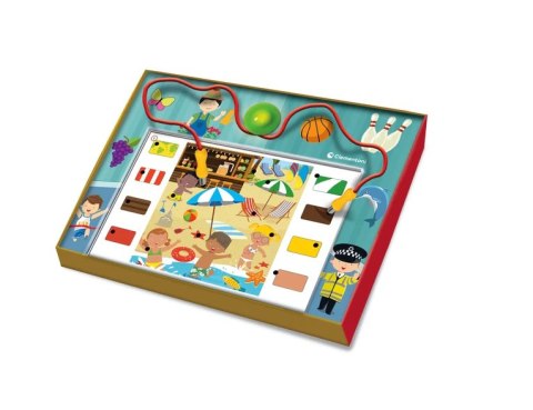 Gra edukacyjna Interaktywny Quiz Junior Język Polski Clementoni 50941 Clementoni