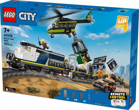 Klocki City 60508 Napad na policyjny pociąg LEGO