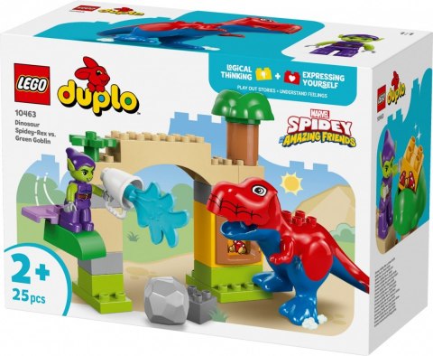 Klocki DUPLO Disney 10463 Dinozaur Spidey-Rex i Zielony Goblin LEGO